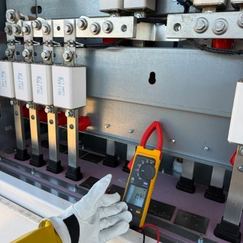 Why Your HVAC System Needs a Commercial Electrician in Cincinnati & NKY- hvac electrical panel--CDI Electric